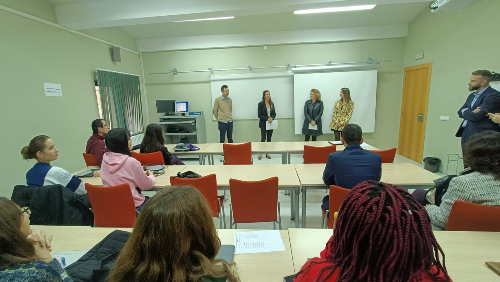 Entrega del premio fin de máster de Visita Gijón/Xixón